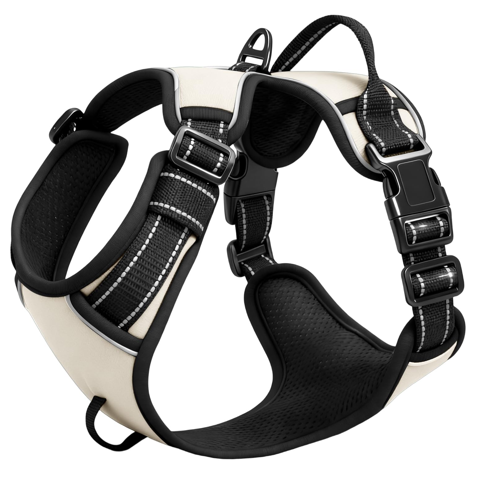 No-Pull Dog Harness — Velvet Cream